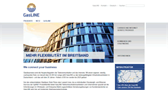 Desktop Screenshot of gasline.de