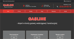 Desktop Screenshot of gasline.pl